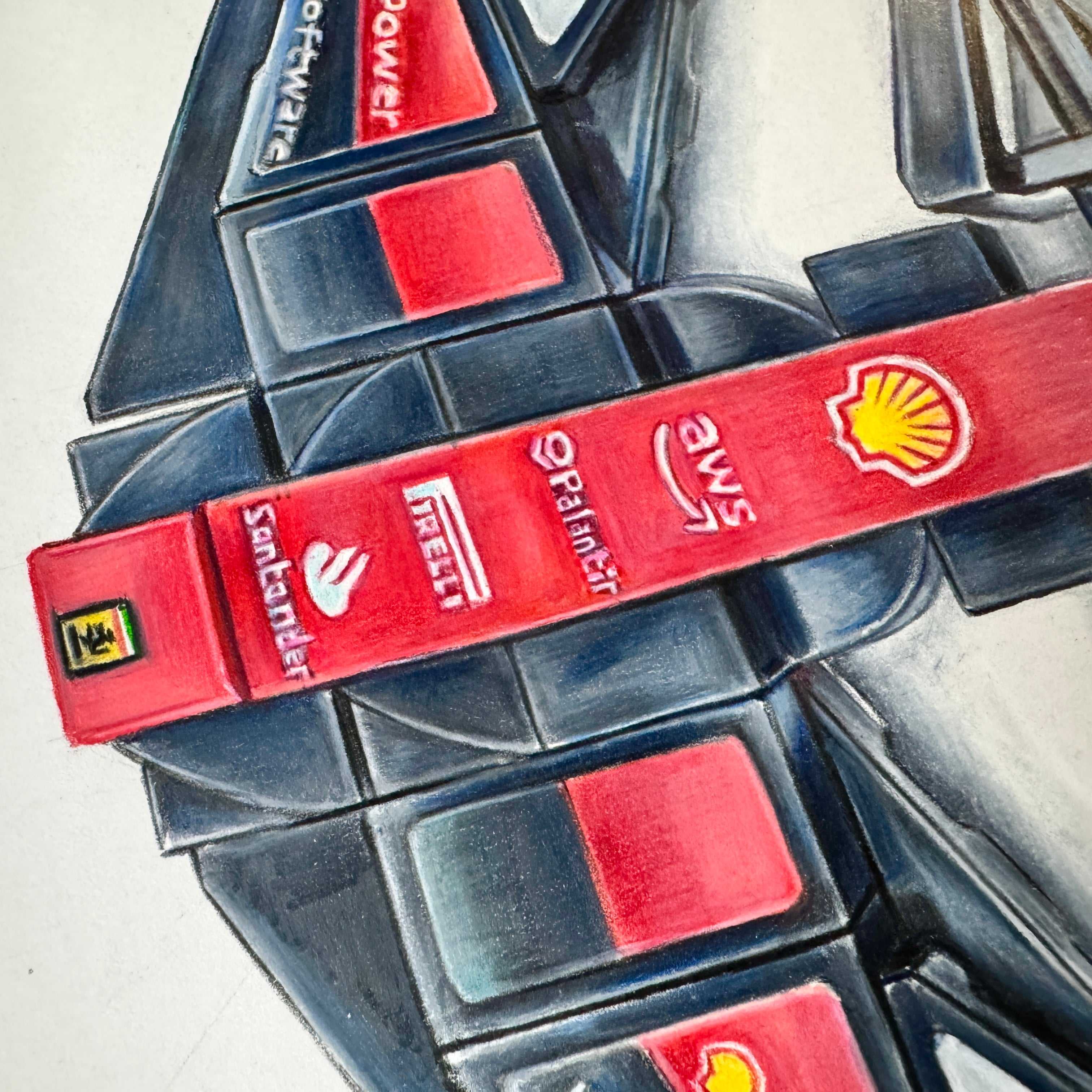 The Ferrari F1 Car - ORIGINAL