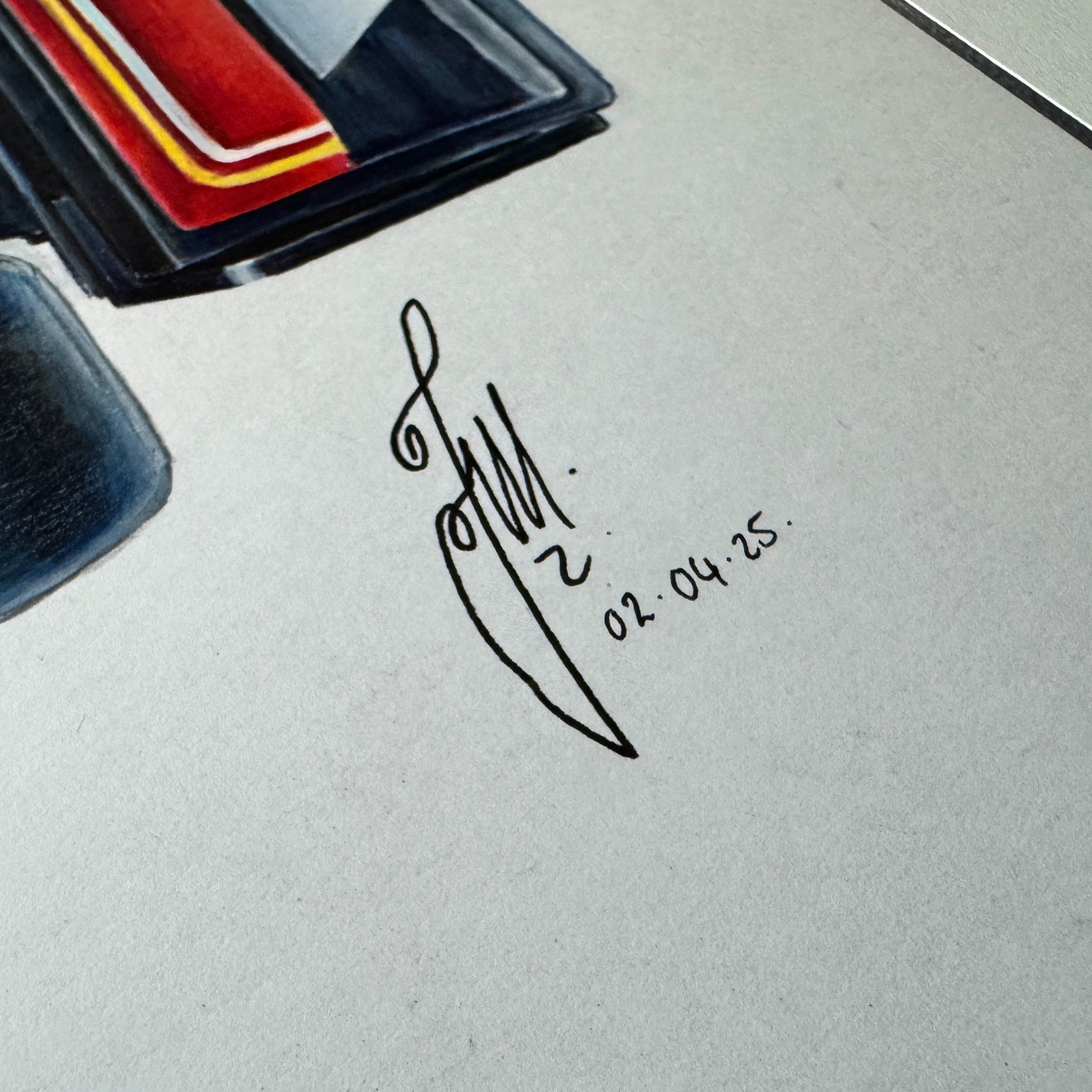 The Ferrari F1 Car - ORIGINAL