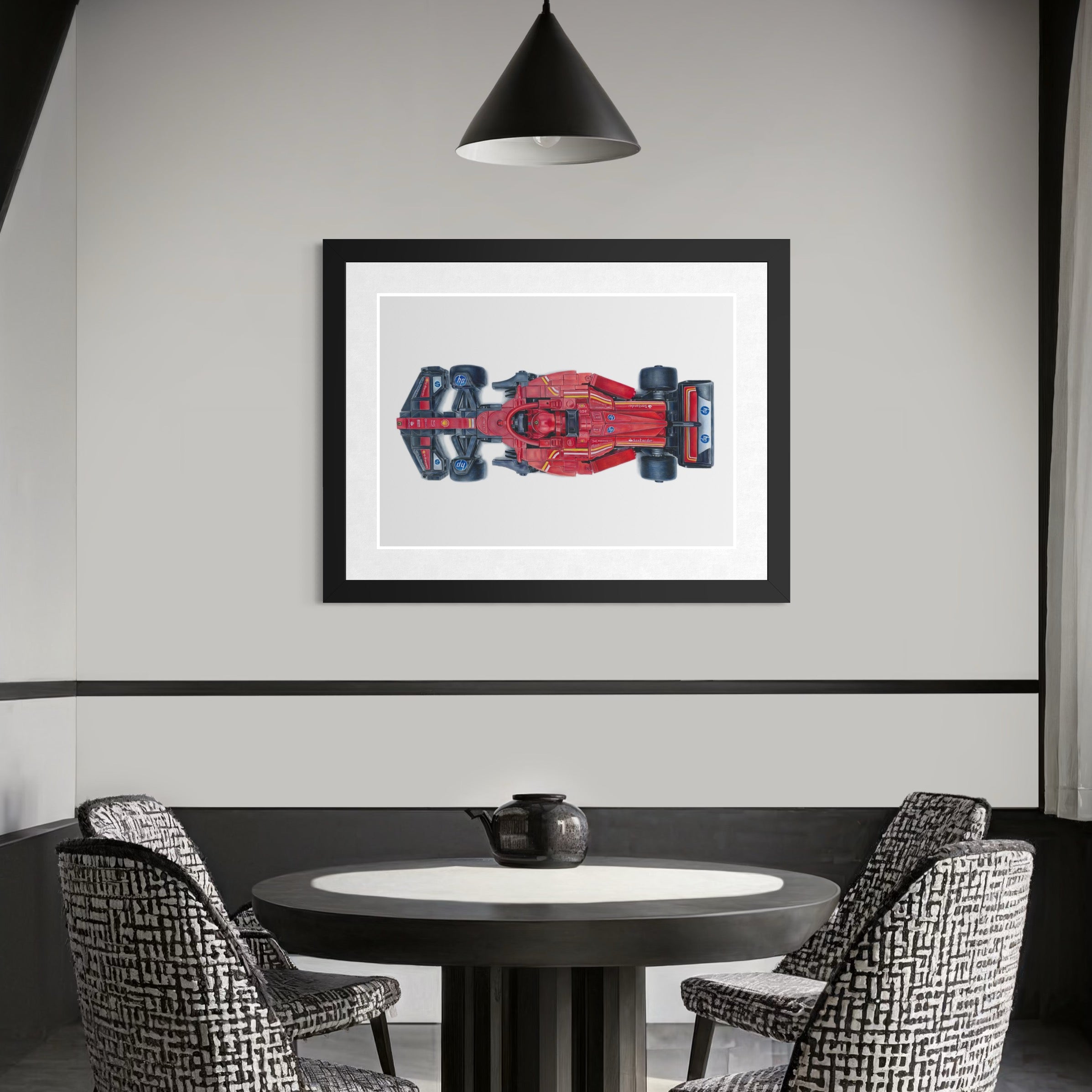 LEGO Ferrari F1 Car Drawing - ORIGINAL