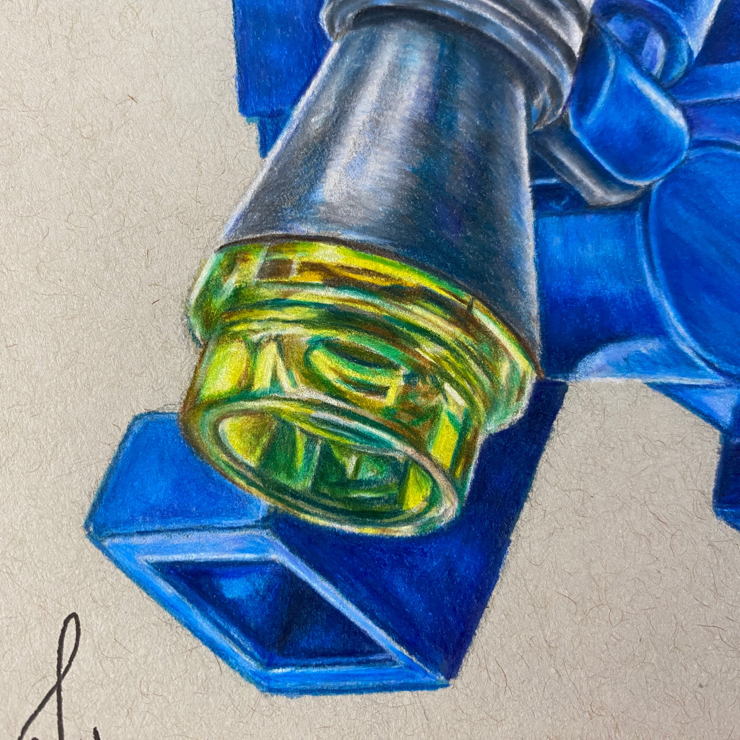 LEGO Classic Spaceman Drawing - ORIGINAL