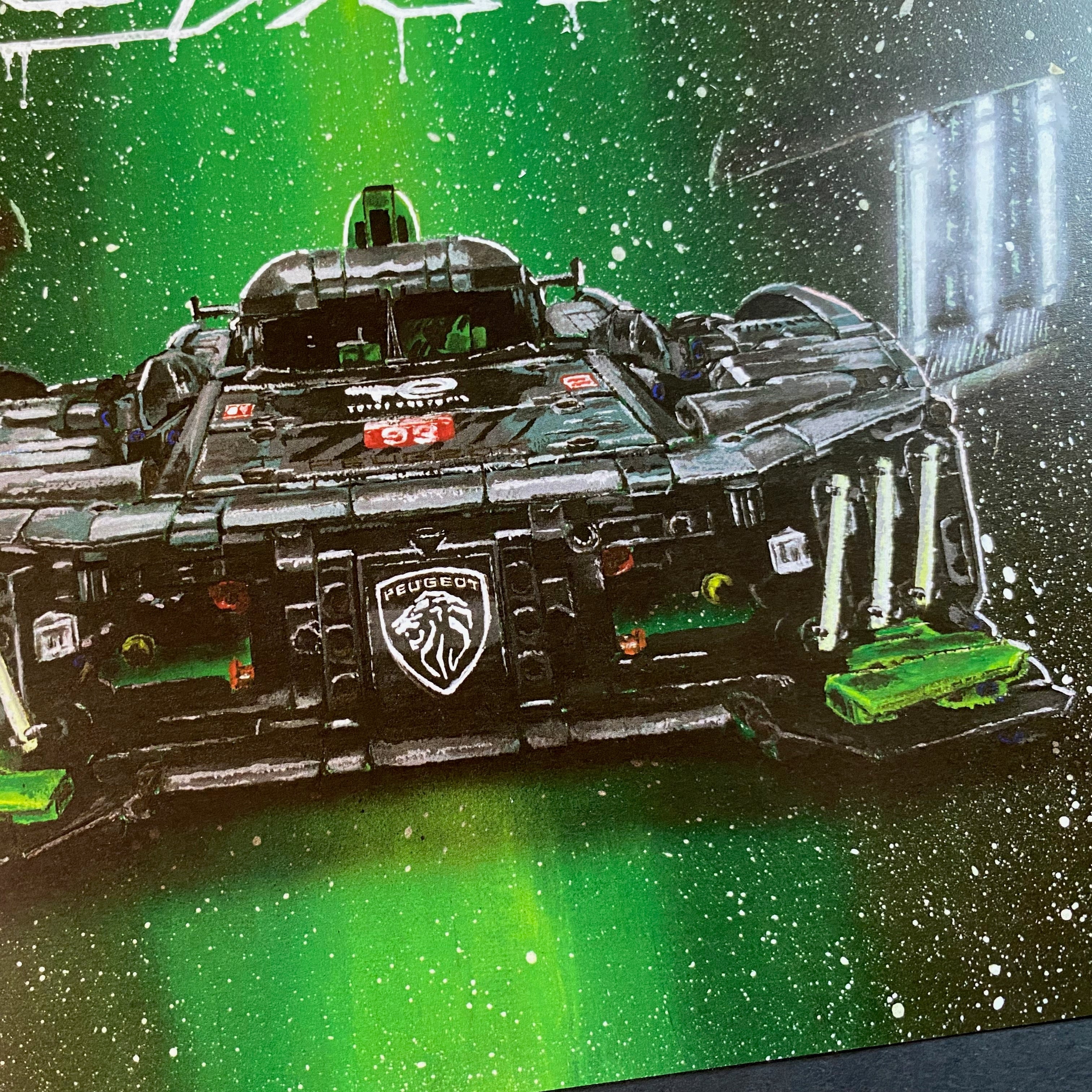 LEGO Technic Peugeot 9X8 Painting - PRINT