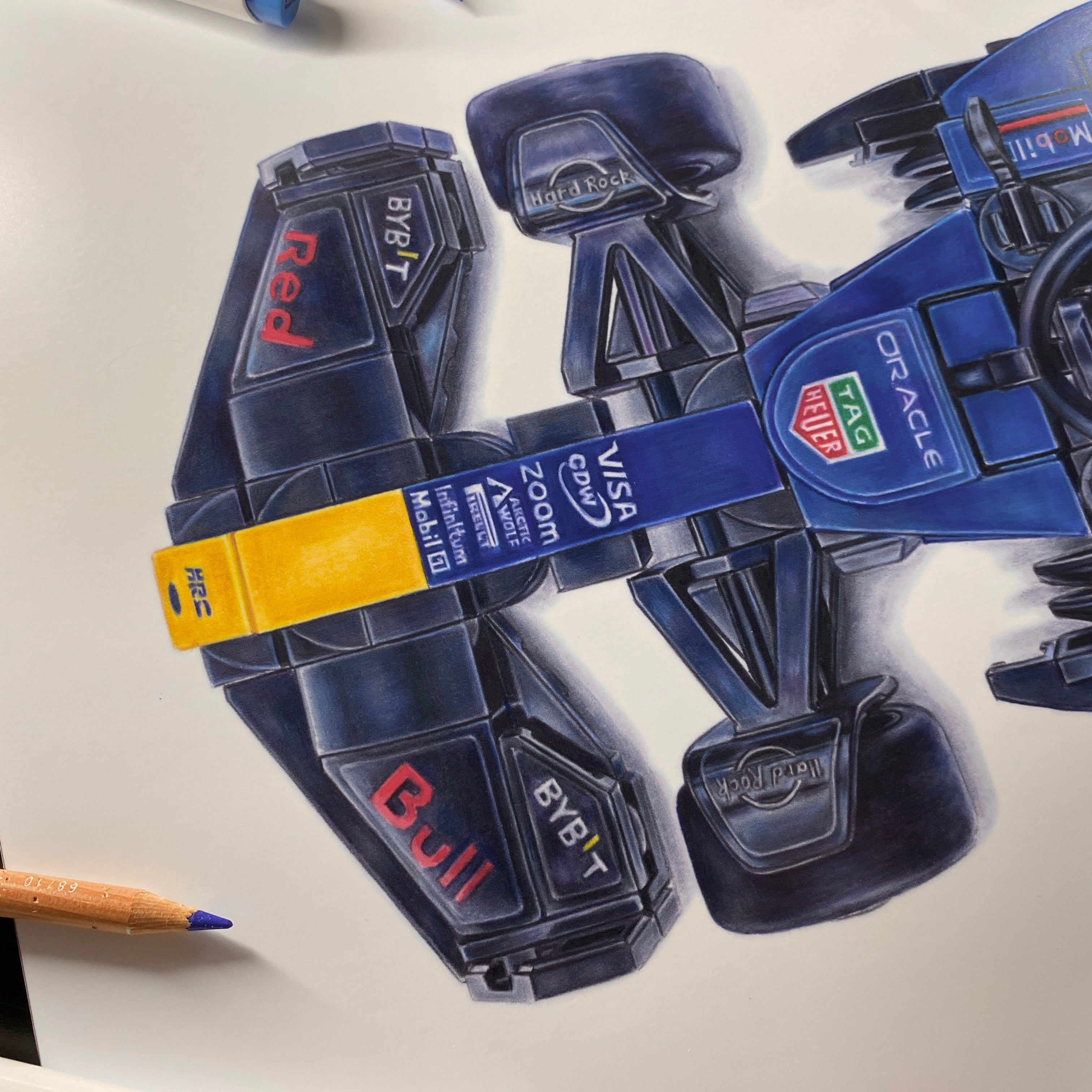 LEGO RedBull F1 Car - PRINT