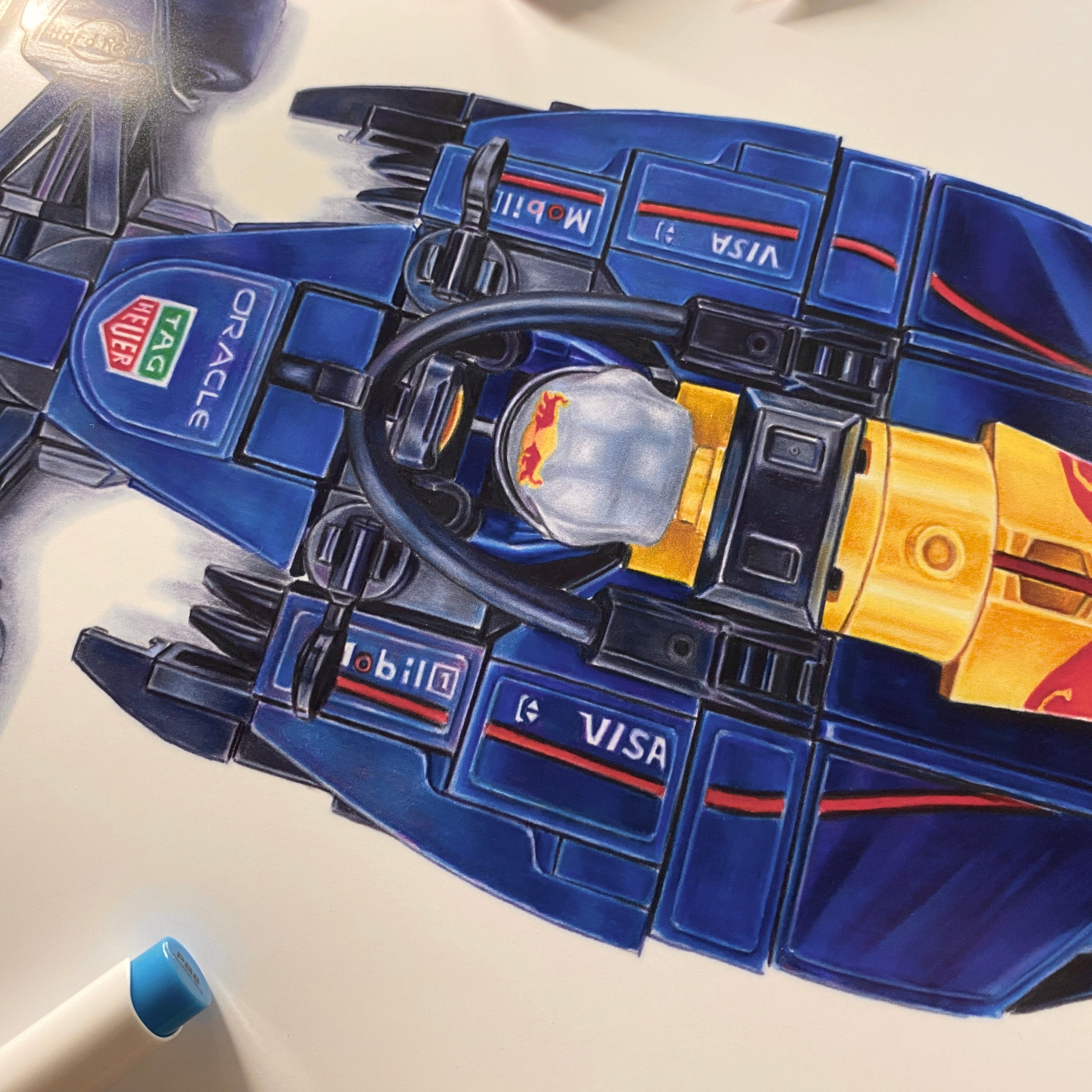 LEGO RedBull F1 Car - PRINT