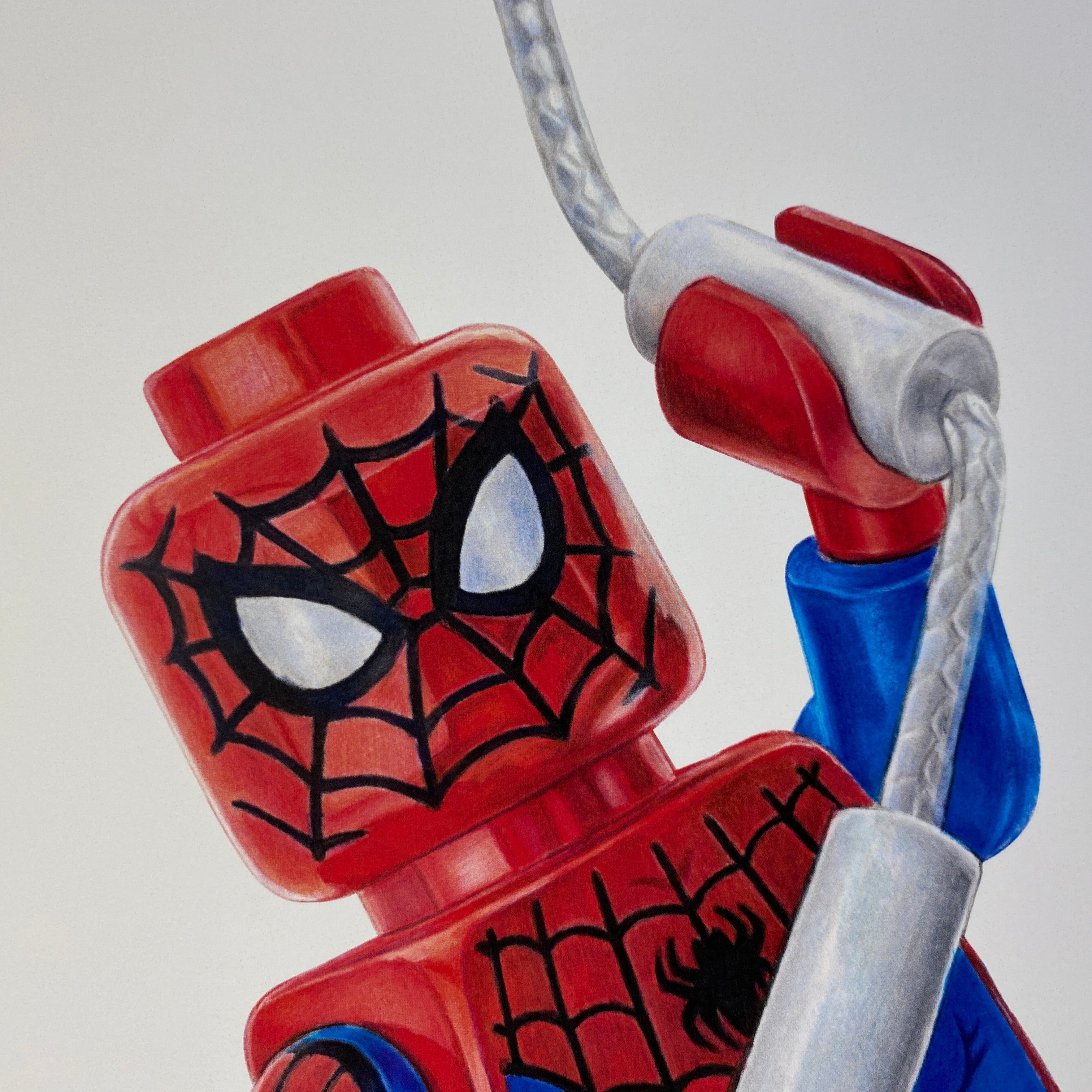 LEGO Spider Man Minifigure - PRINT