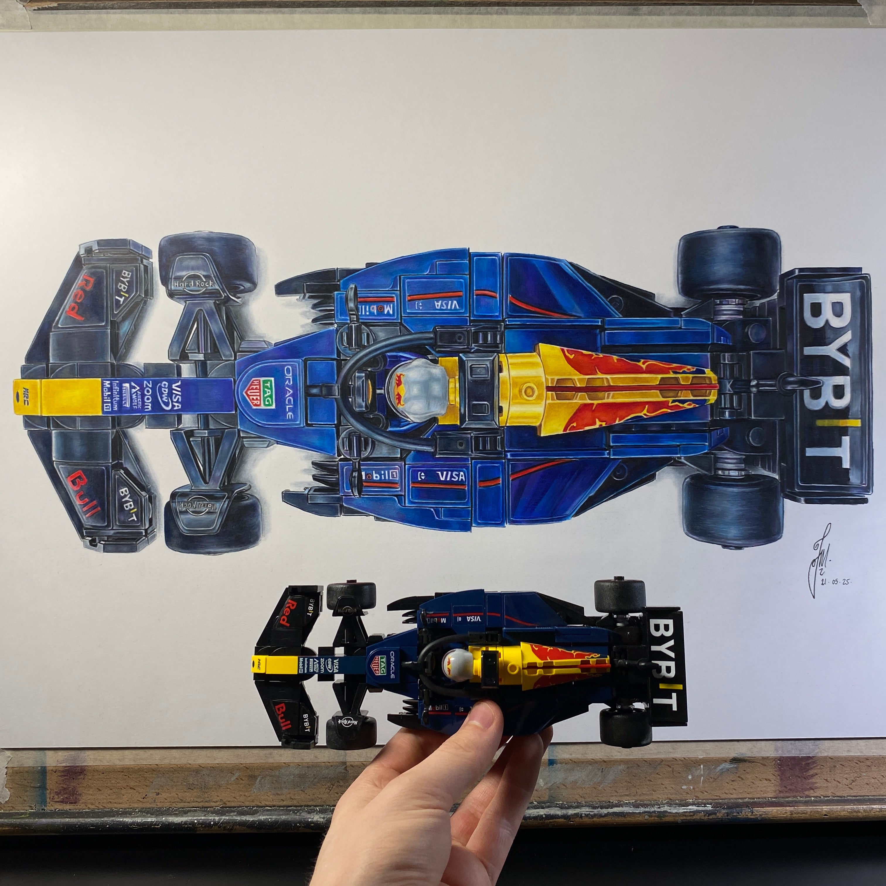 LEGO RedBull F1 Car - PRINT