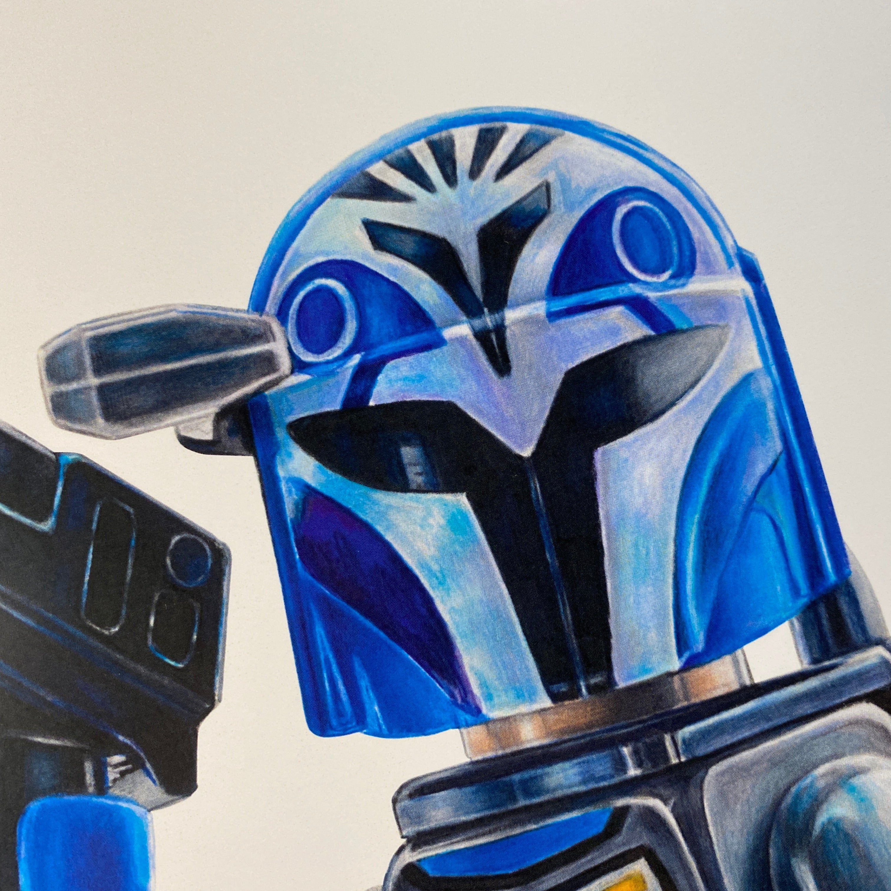 LEGO Bo Katan Minifigure - PRINT