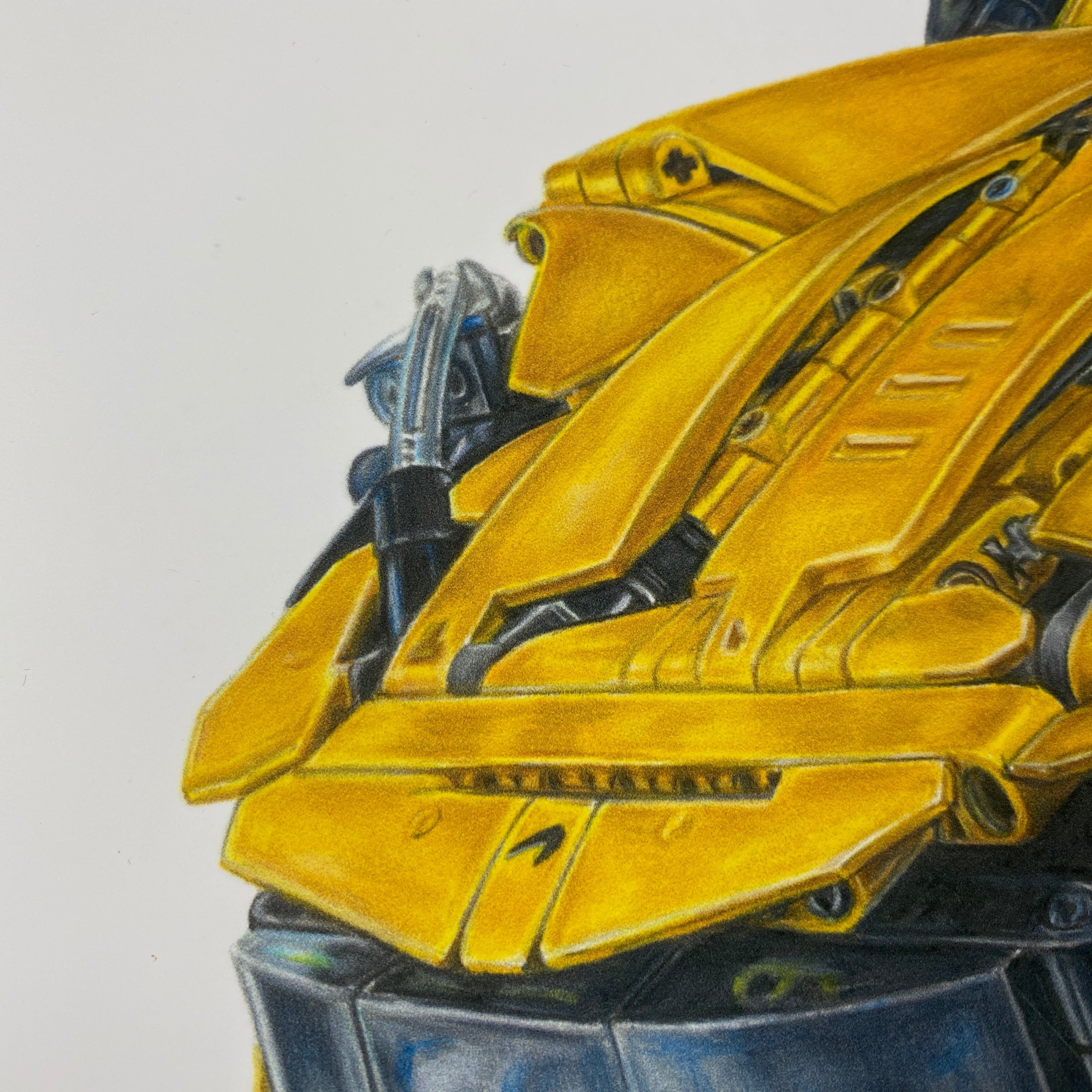 LEGO McLaren P1 Drawing - PRINT