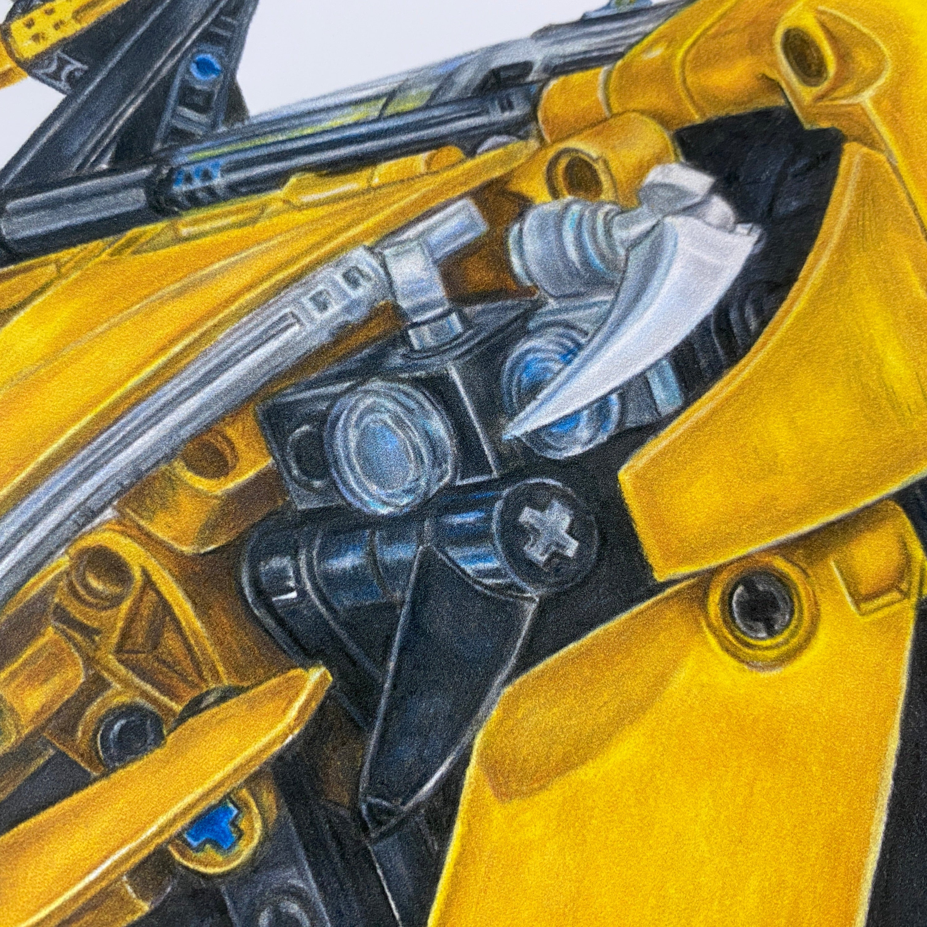 LEGO McLaren P1 Drawing - PRINT