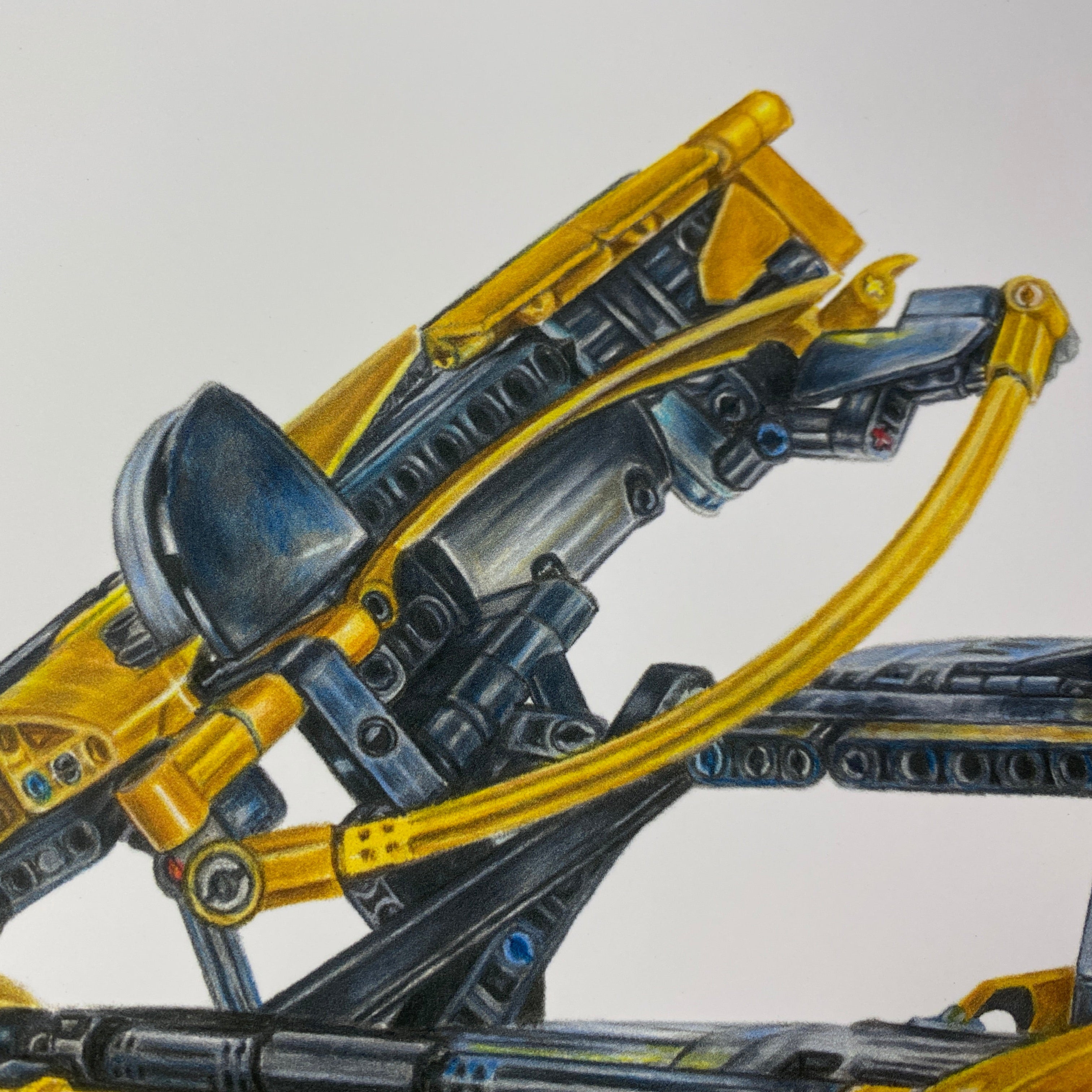LEGO McLaren P1 Drawing - PRINT