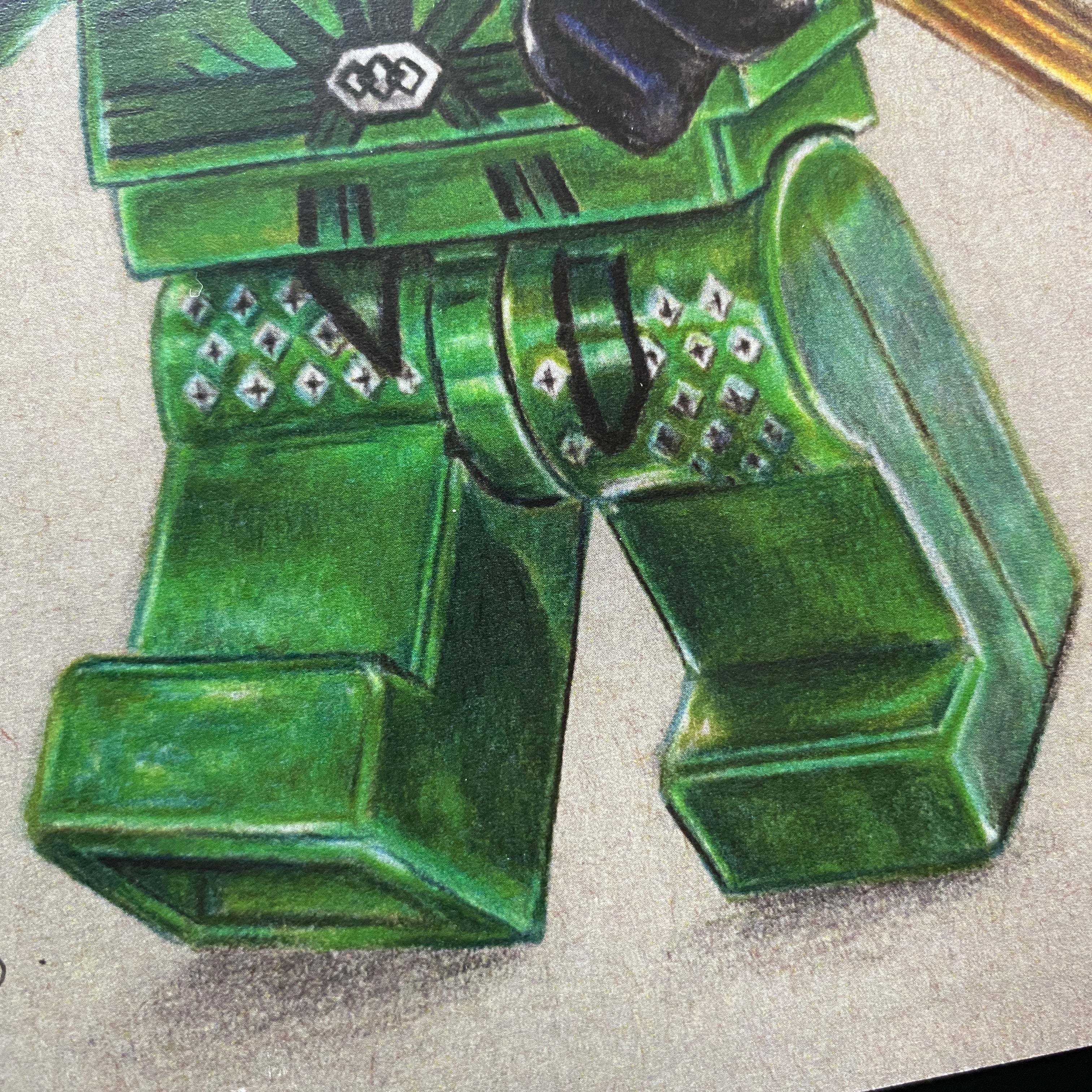 LEGO Lloyd Garmadon Minifigure Drawing - PRINT