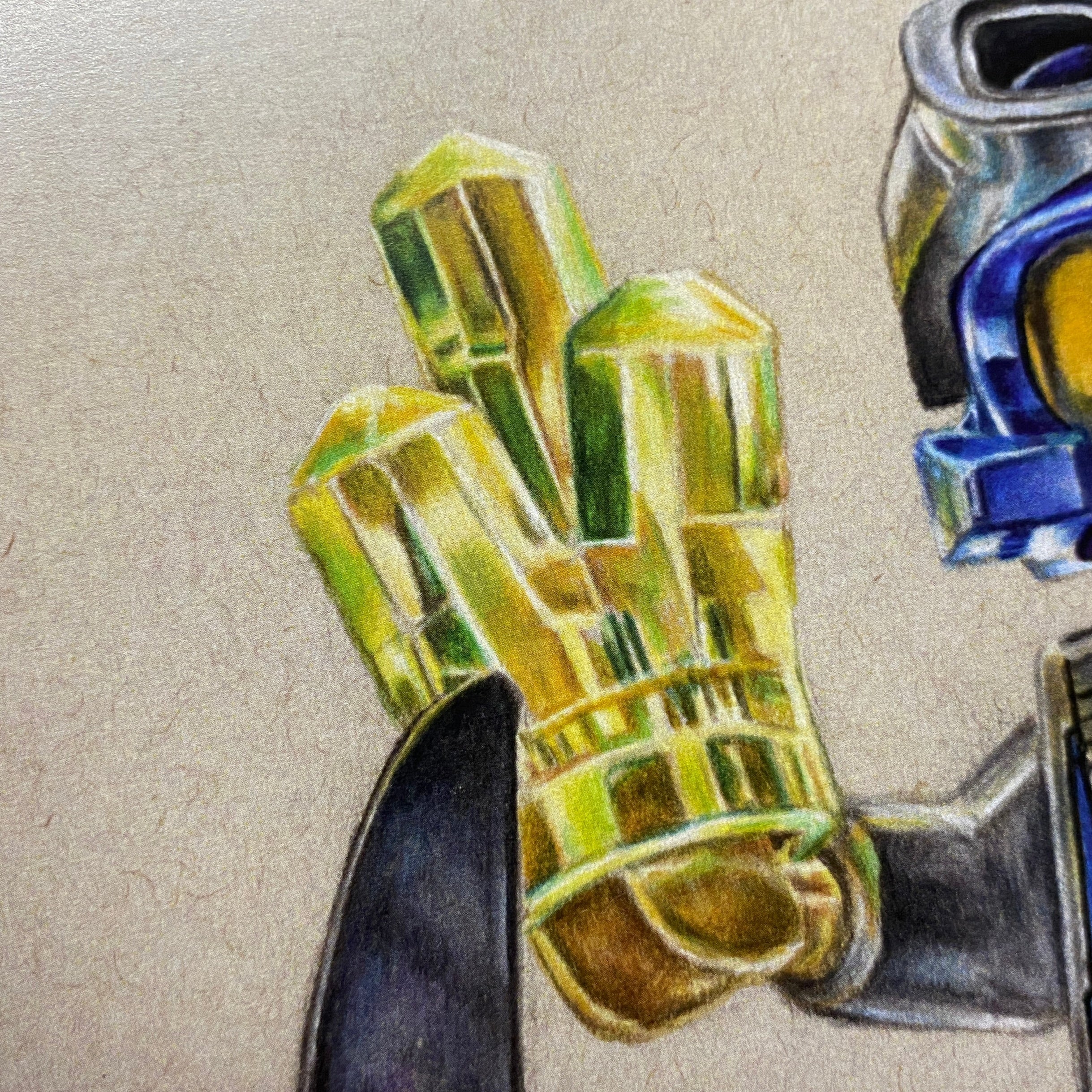 LEGO Power Miner Drawing - PRINT