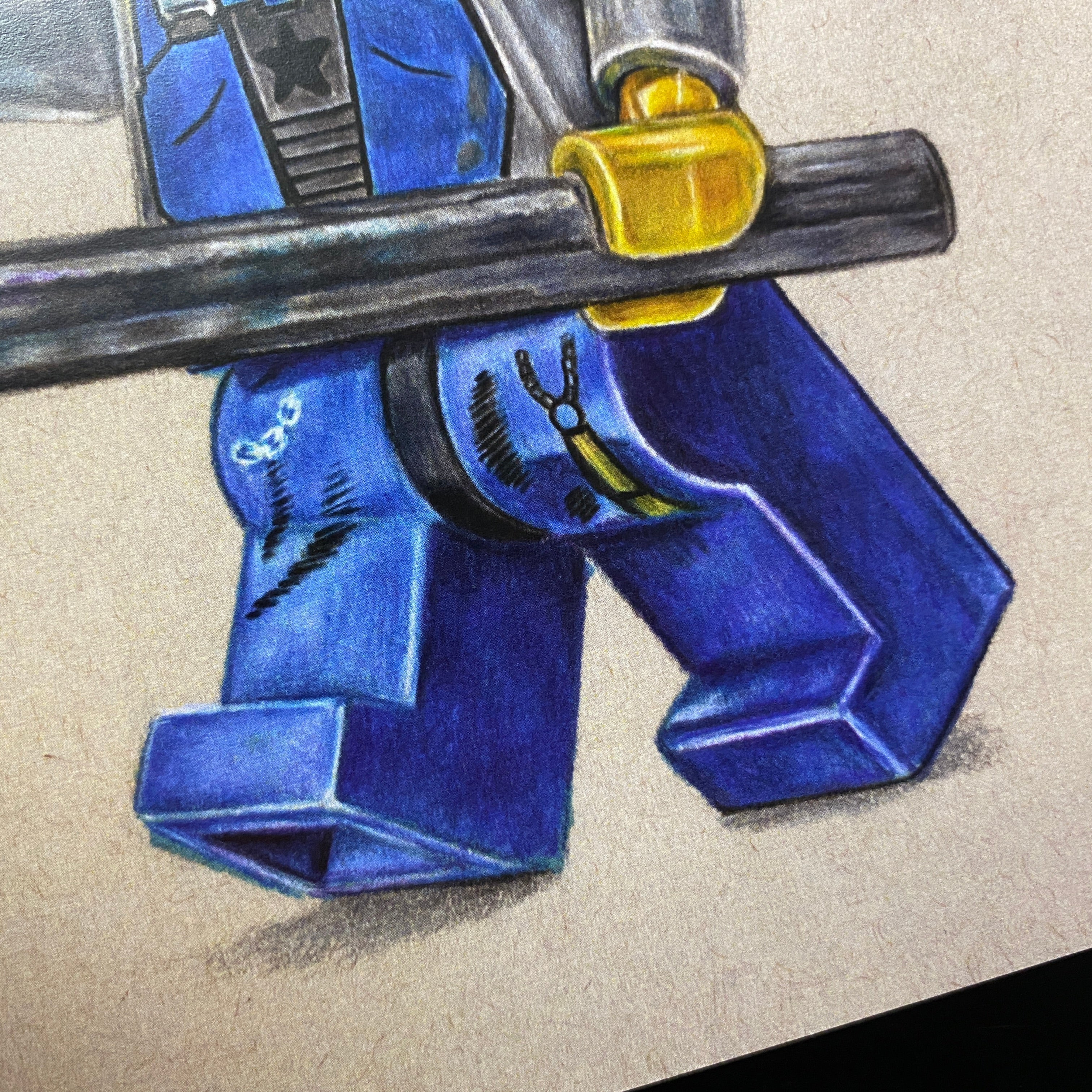 LEGO Power Miner Drawing - PRINT
