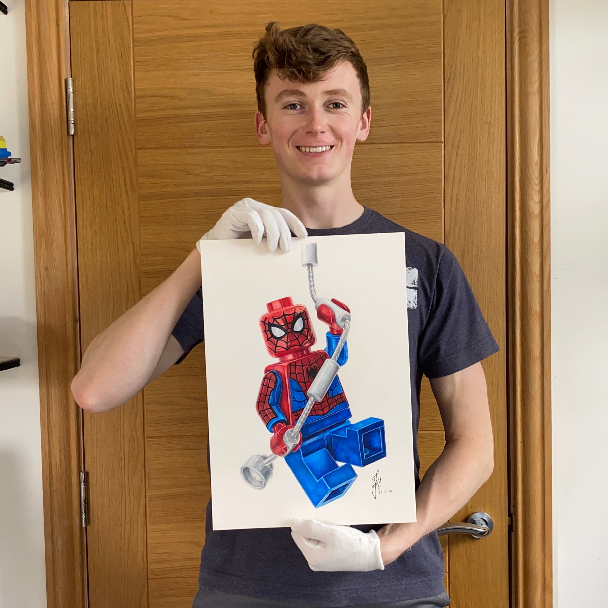 LEGO Spider Man Minifigure - PRINT