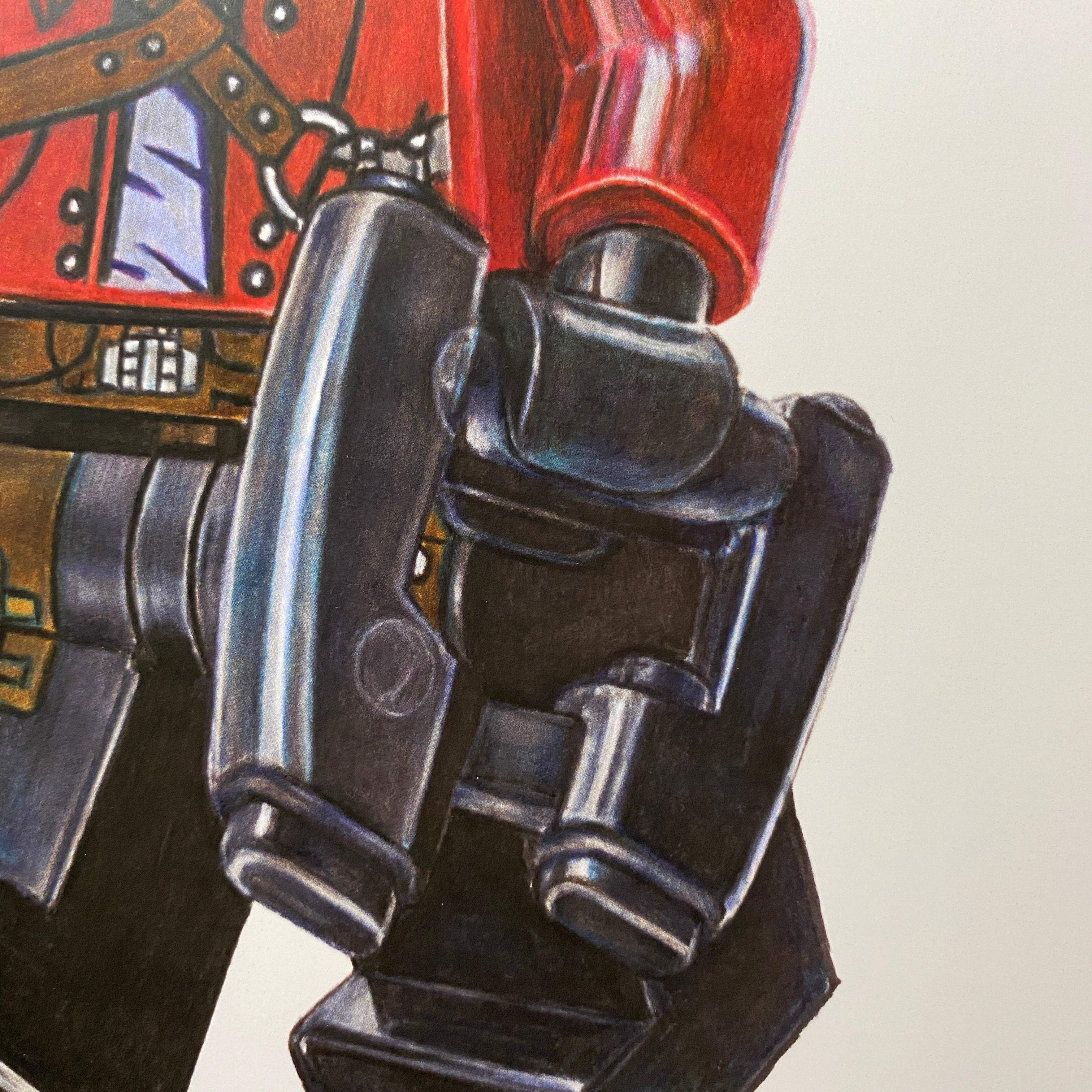 LEGO Starlord Minifigure Drawing - PRINT