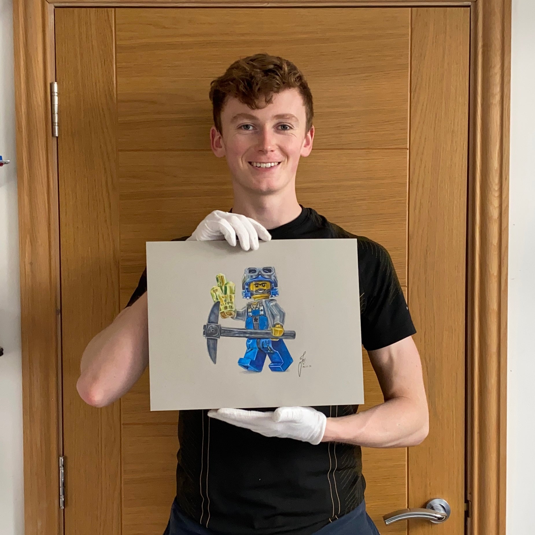 LEGO Power Miner Drawing - PRINT