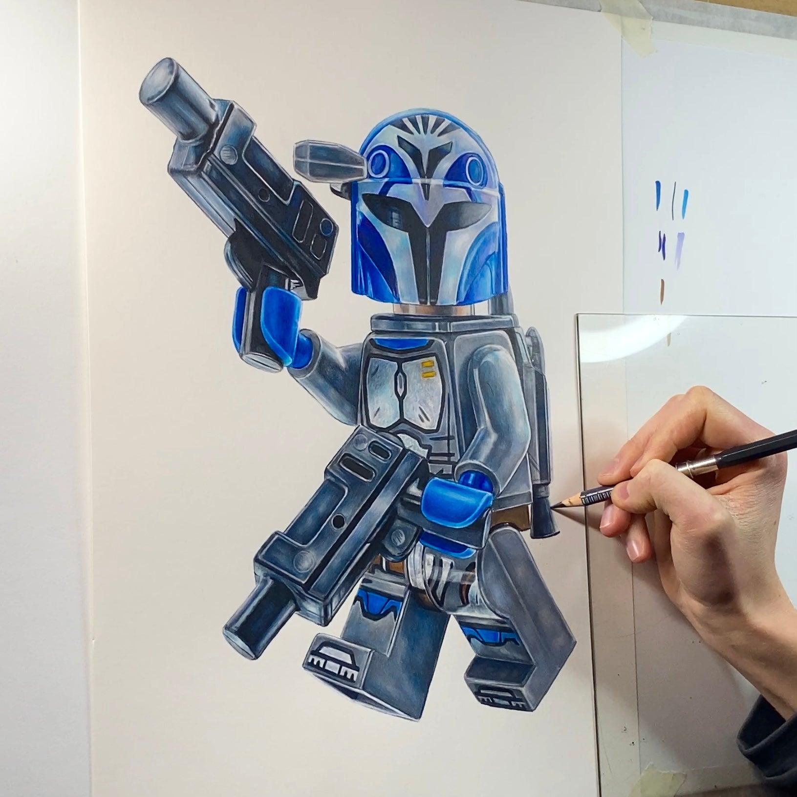 LEGO Bo Katan Minifigure - PRINT