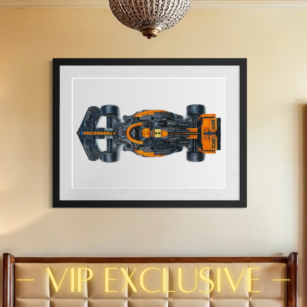 LEGO McLaren F1 Car Drawing - ORIGINAL