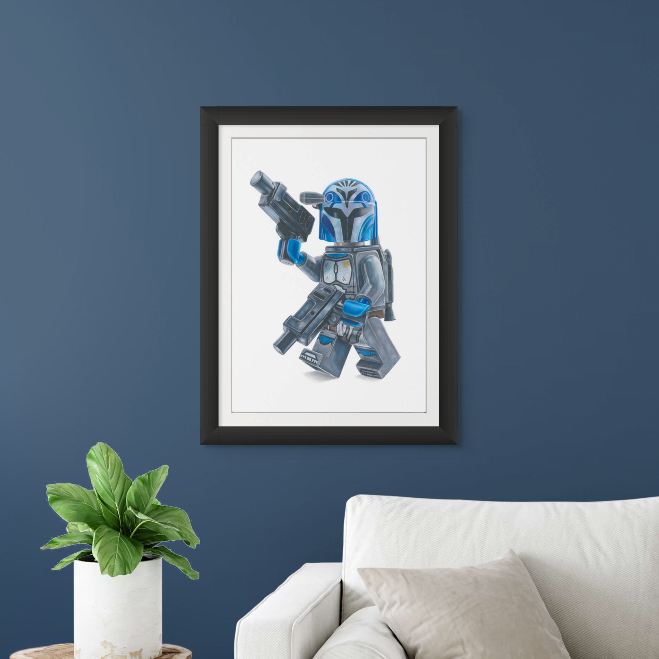 LEGO Bo Katan Minifigure - PRINT