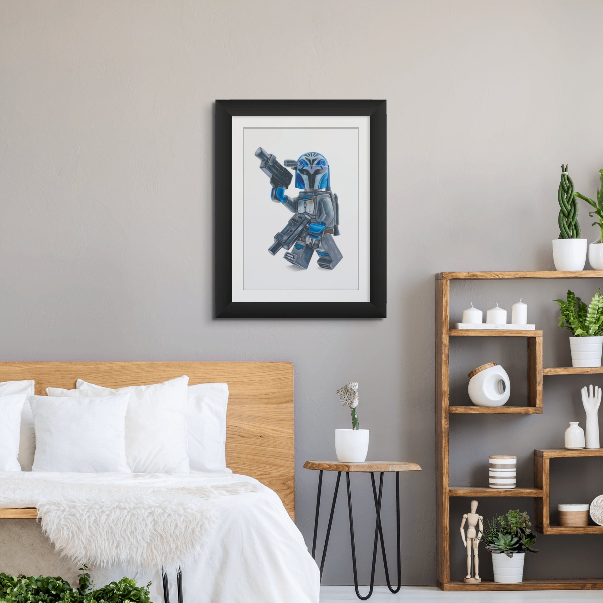LEGO Bo Katan Minifigure - PRINT