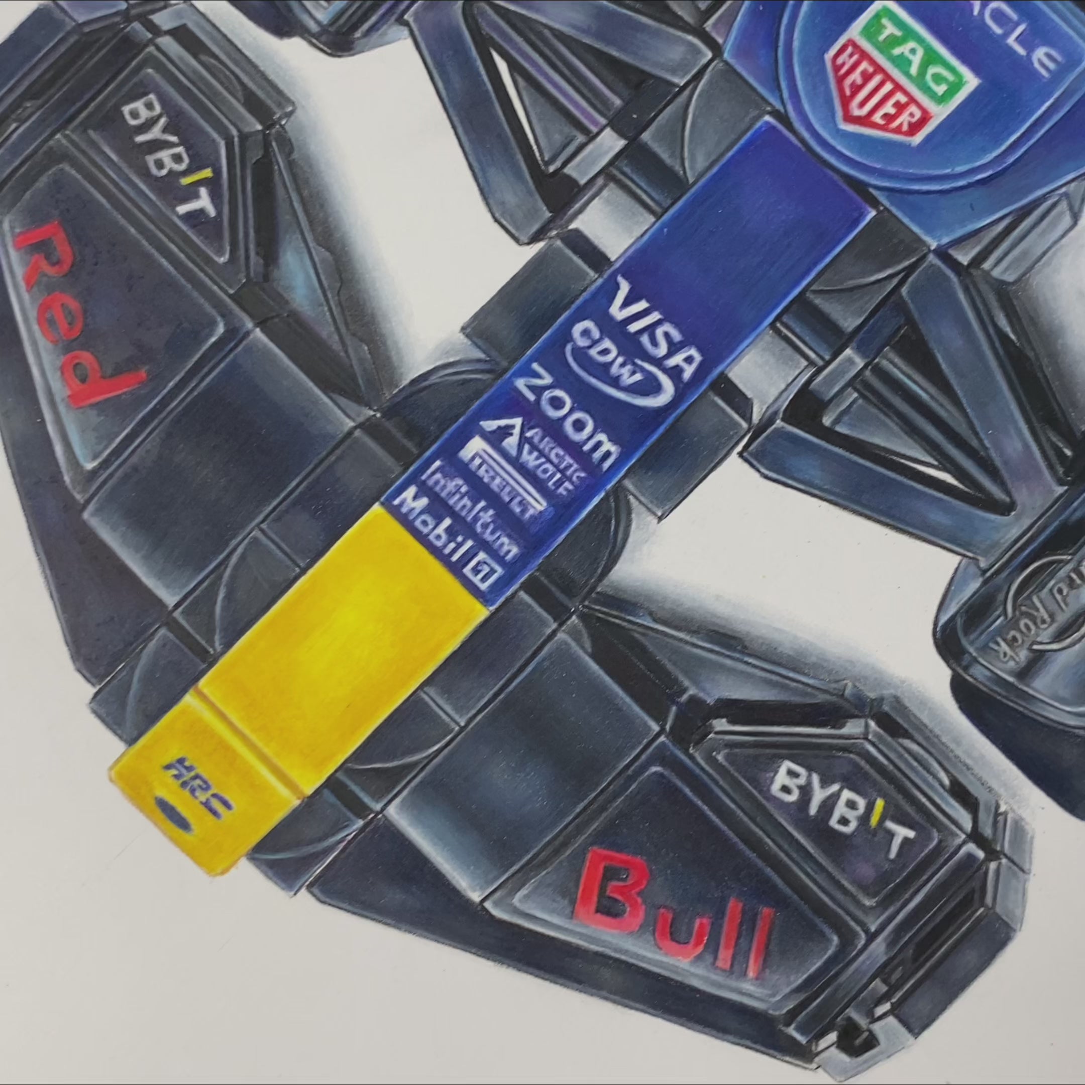 LEGO RedBull F1 Car - PRINT