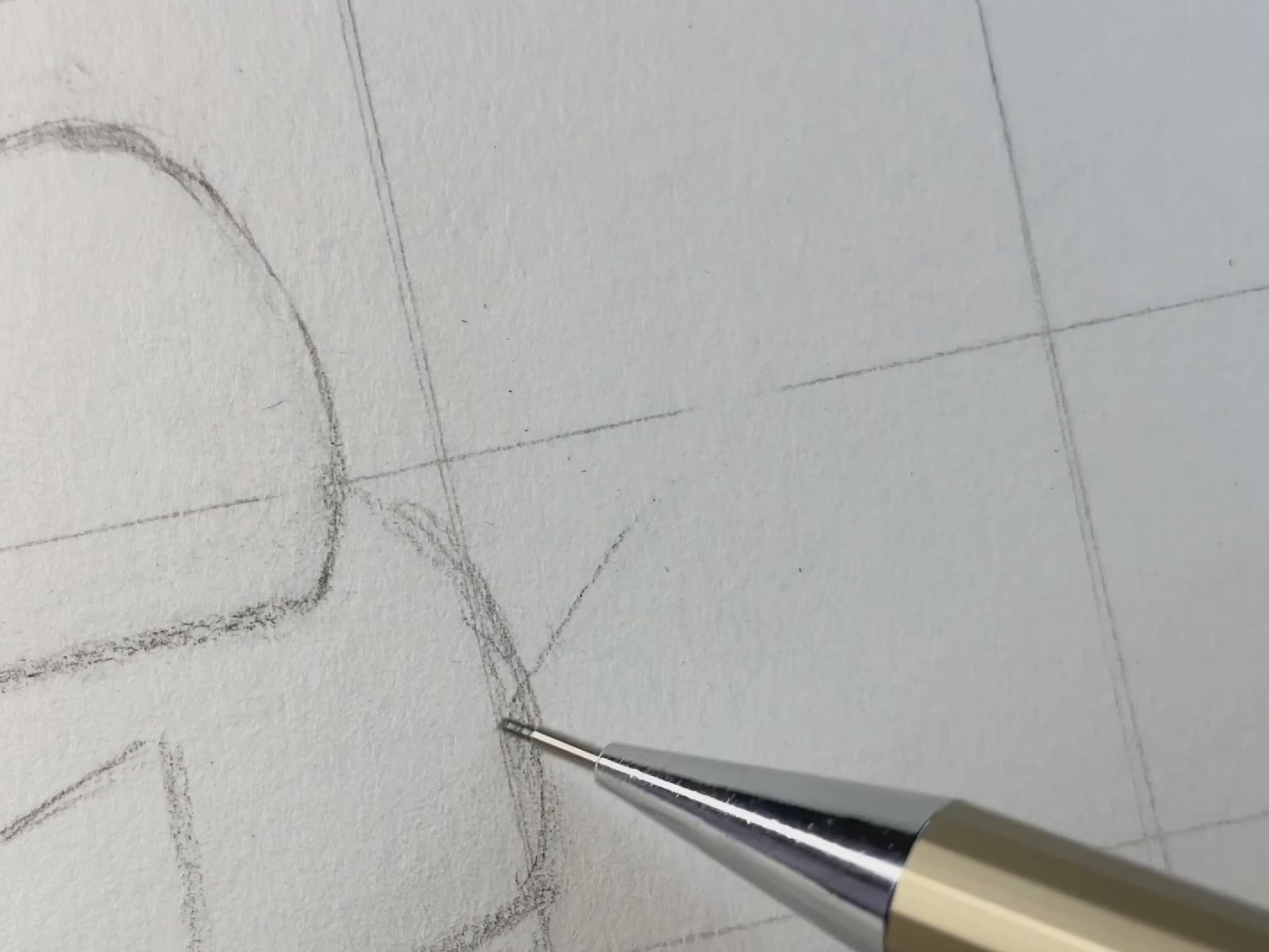 Load video: process video of how Tom mothersole created a realistic graphite pencil drawing of the LEGO Han Solo and Chewbacca minifigures