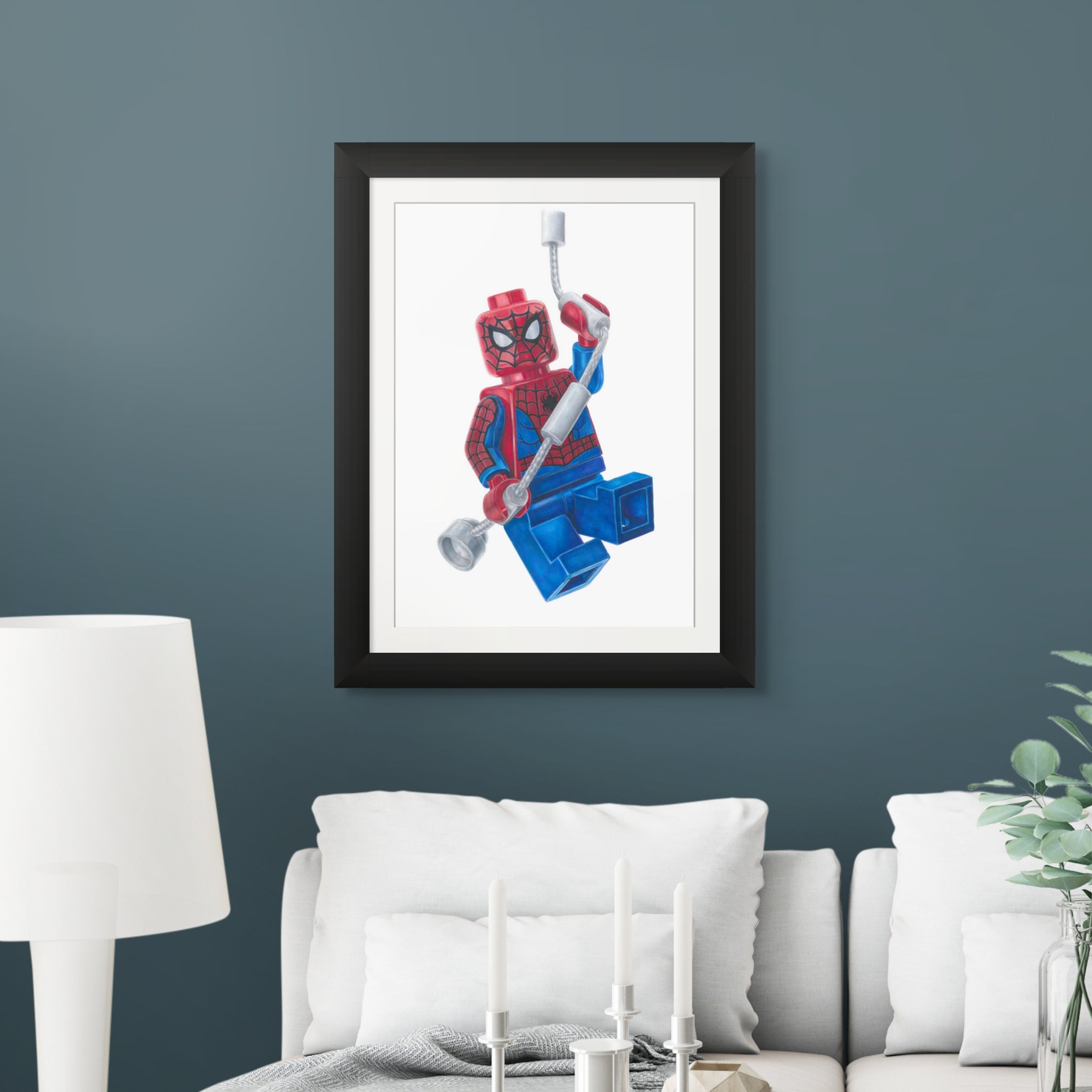 LEGO Spider Man Minifigure - PRINT