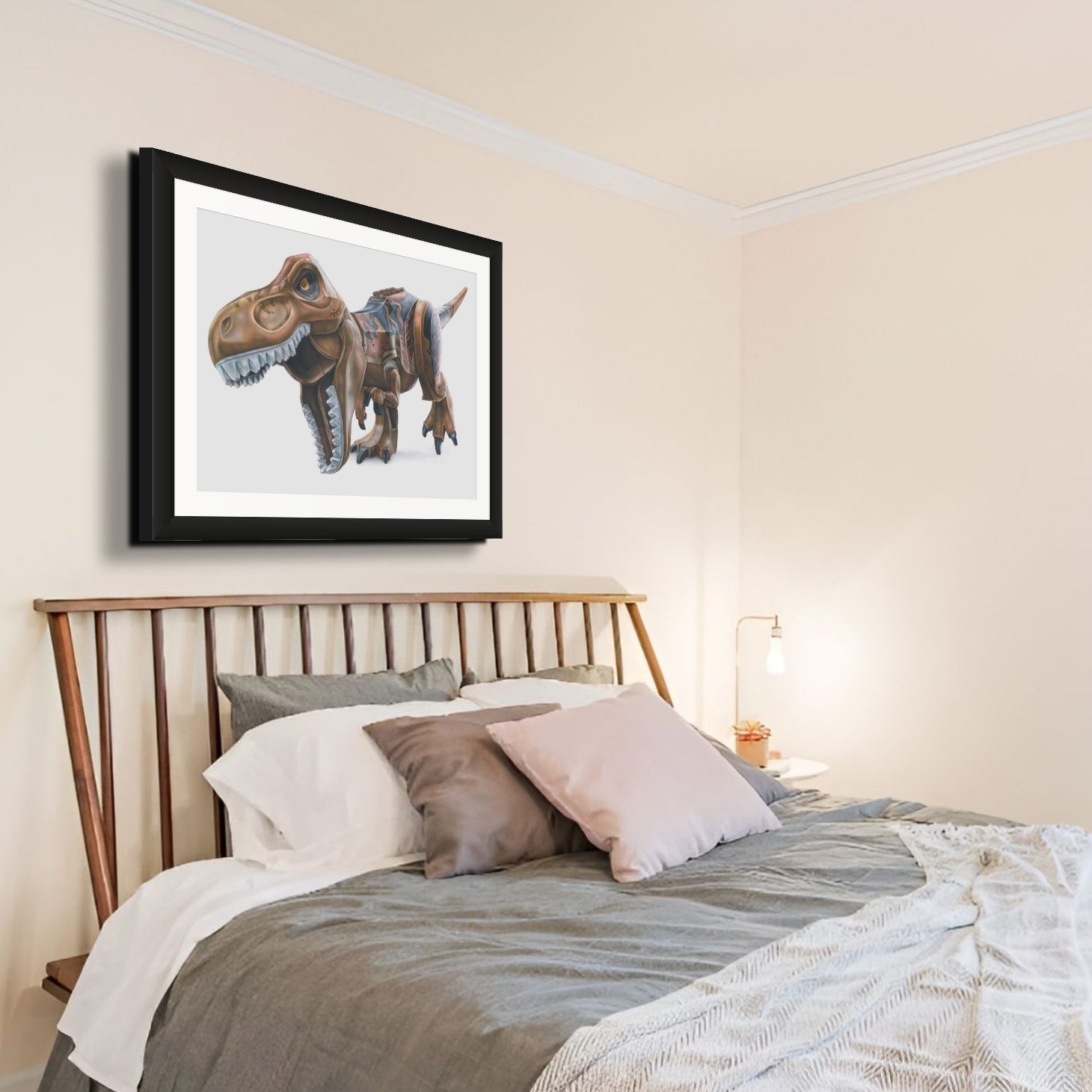 LEGO T-Rex Drawing - PRINT