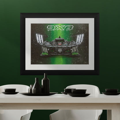 LEGO Technic Peugeot 9X8 Painting - PRINT