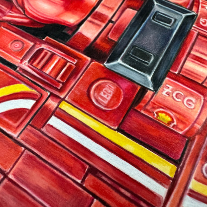 The Ferrari F1 Car - ORIGINAL