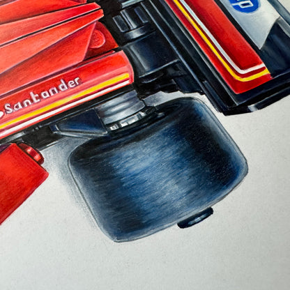 The Ferrari F1 Car - ORIGINAL