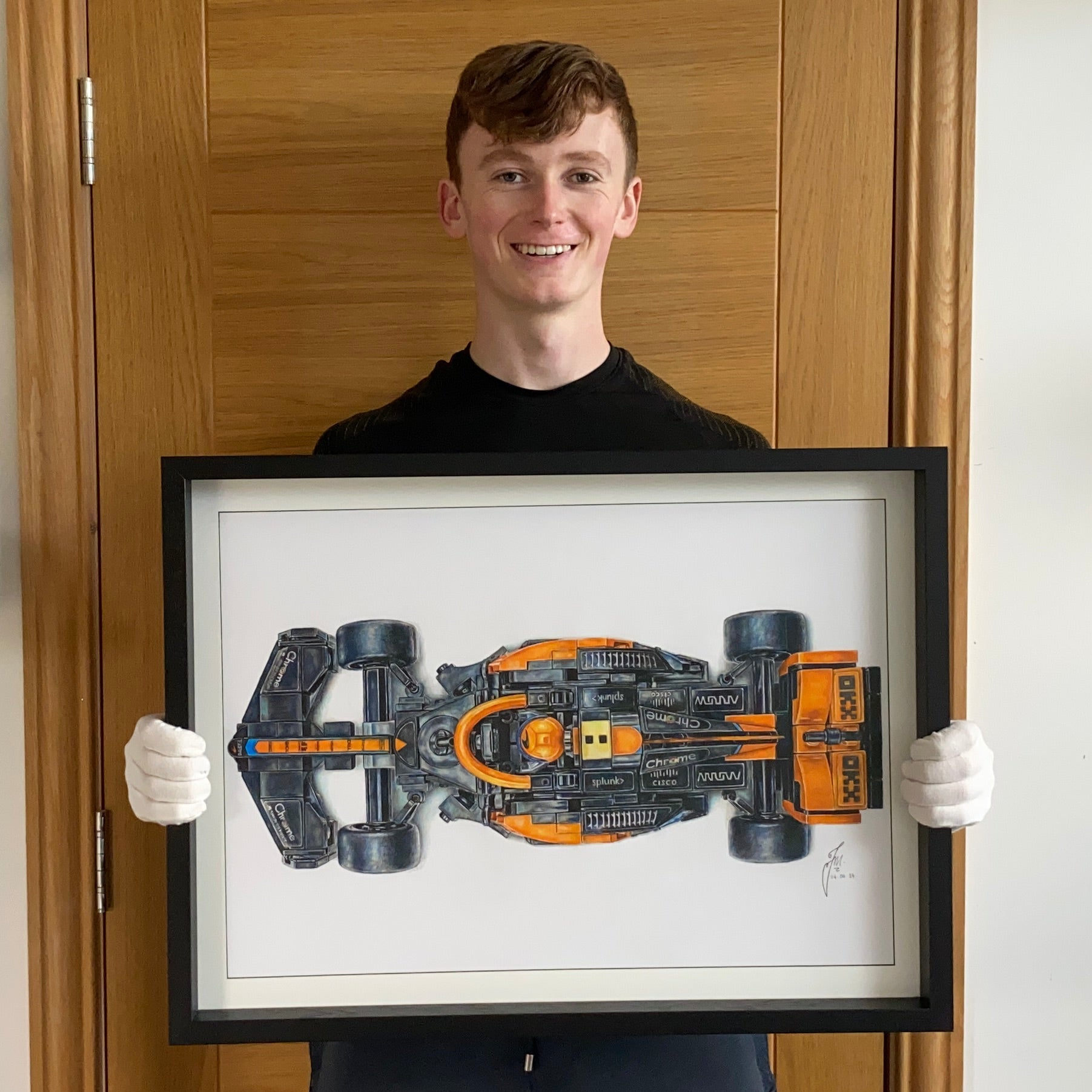 LEGO McLaren F1 Car Drawing - ORIGINAL