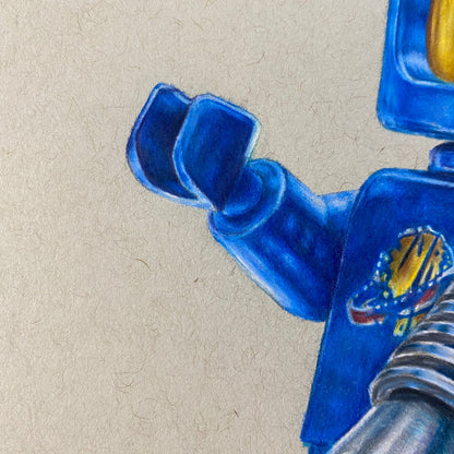 LEGO Classic Spaceman Drawing - ORIGINAL