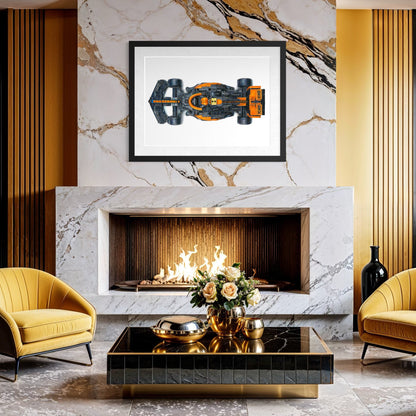 LEGO McLaren F1 Car Drawing - ORIGINAL