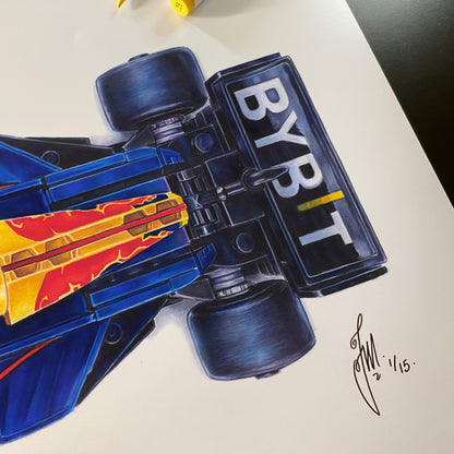 LEGO RedBull F1 Car - PRINT
