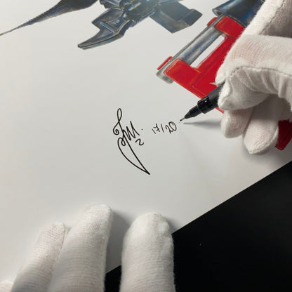 LEGO Batman and Joker Minifigures Drawing - PRINT