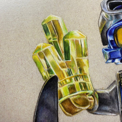 LEGO Power Miner Drawing - PRINT