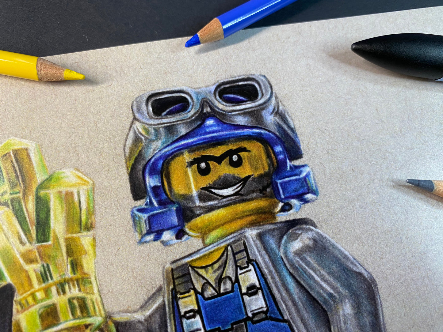 LEGO Power Miner Drawing - PRINT