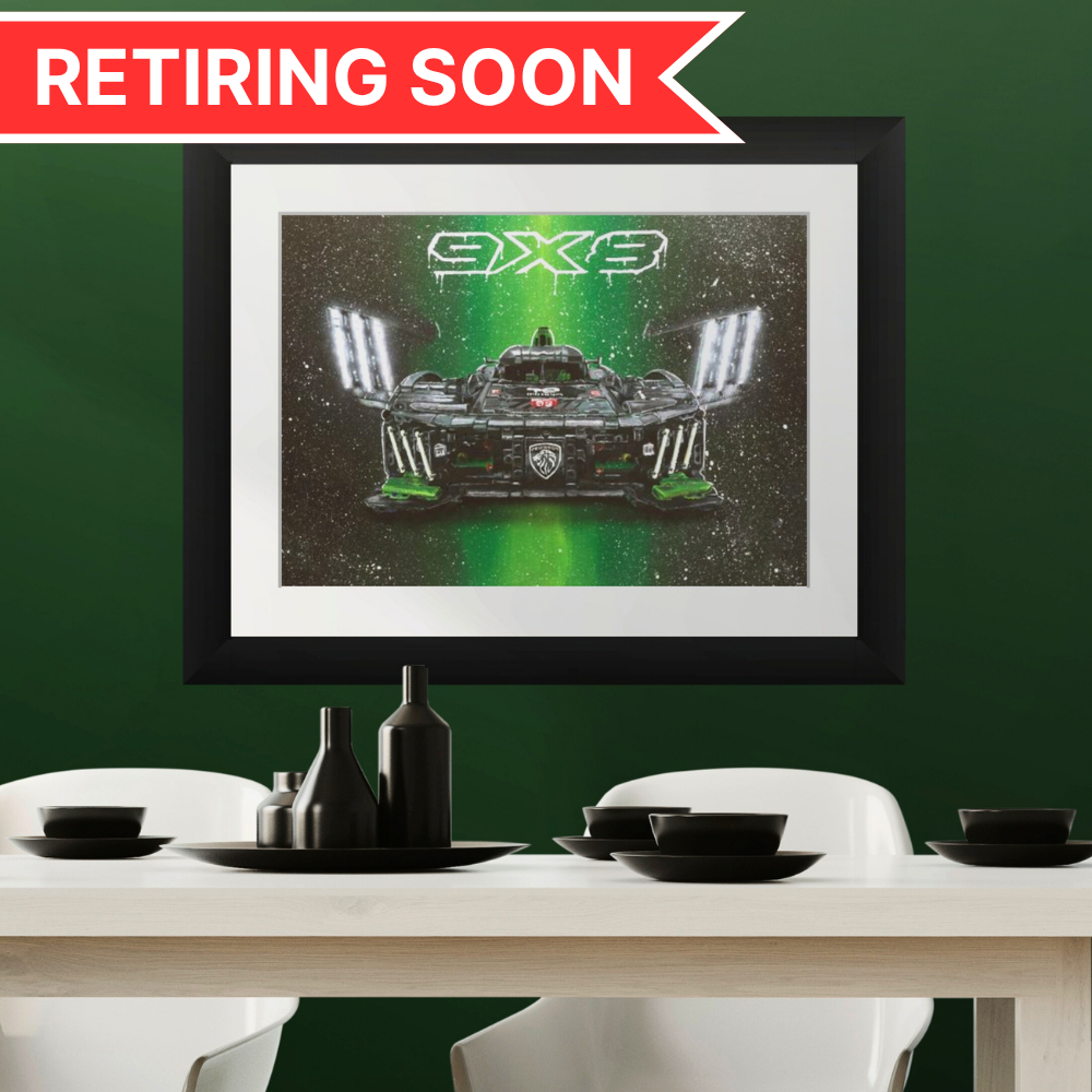 LEGO Technic Peugeot 9X8 Painting - PRINT