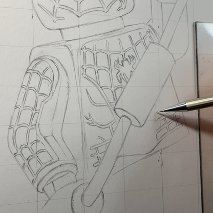 LEGO Spider Man Minifigure - PRINT *Coming Soon*
