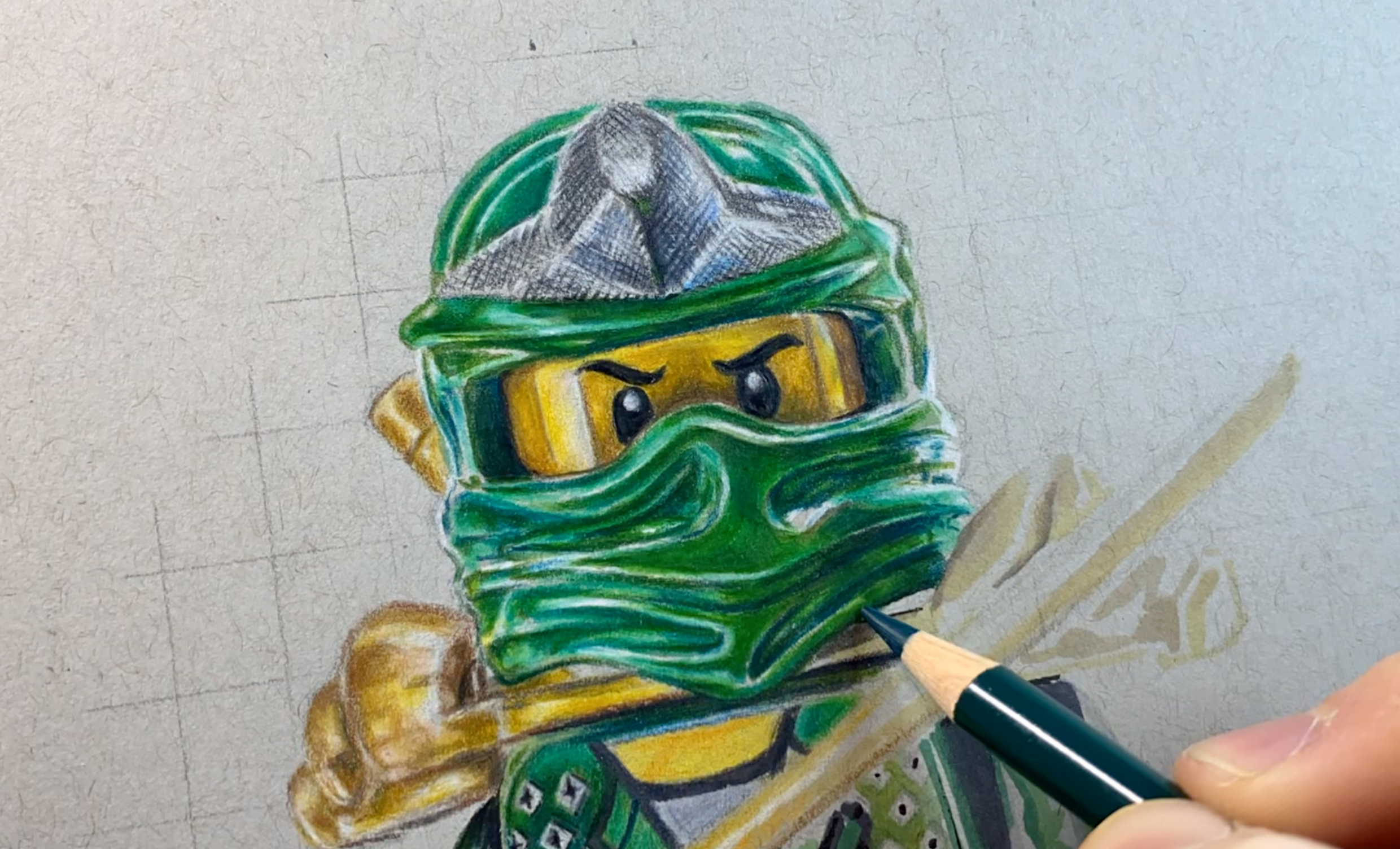 The Lego Ninjago Movie Drawing Drawing Of The LEGO Lloyd Garmadon