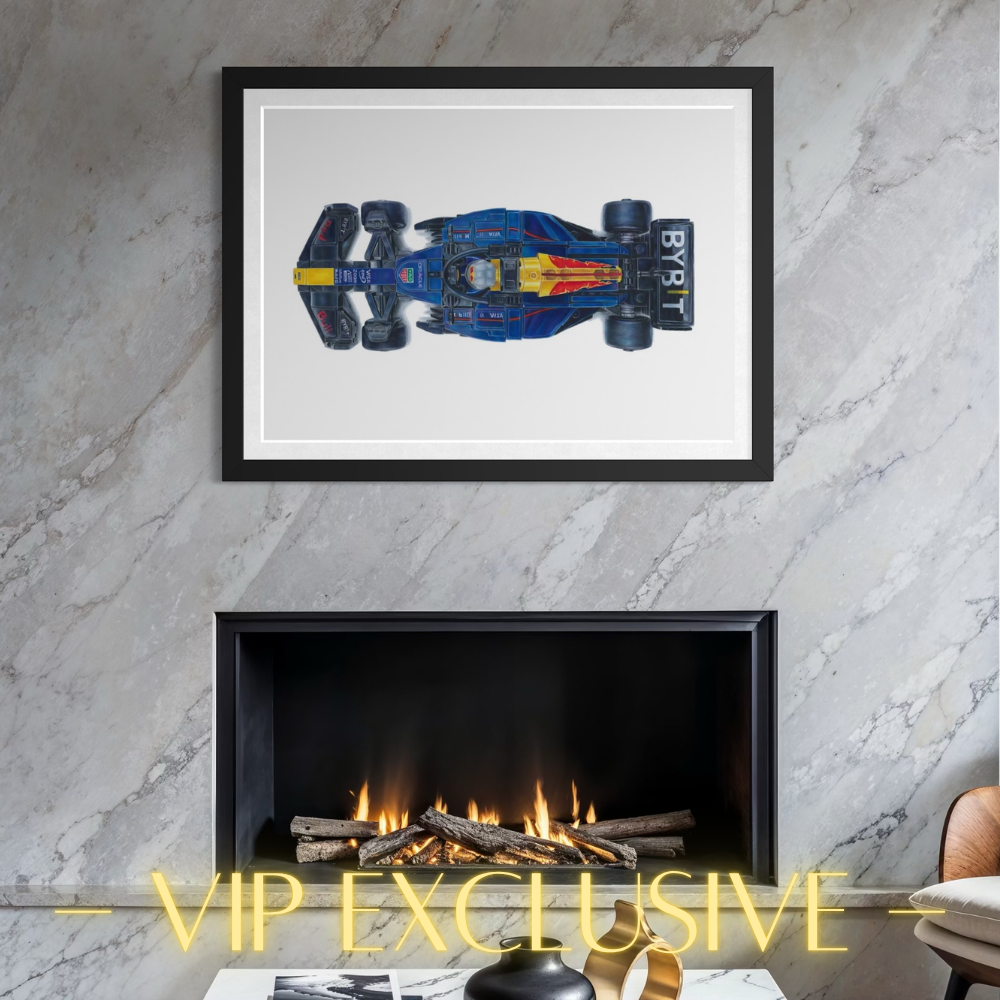 LEGO RedBull F1 Car Drawing - ORIGINAL