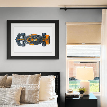 LEGO Mclaren F1 Car Drawing - 1