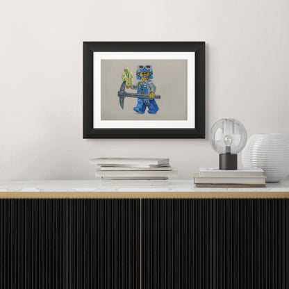 LEGO Power Miner Drawing - PRINT