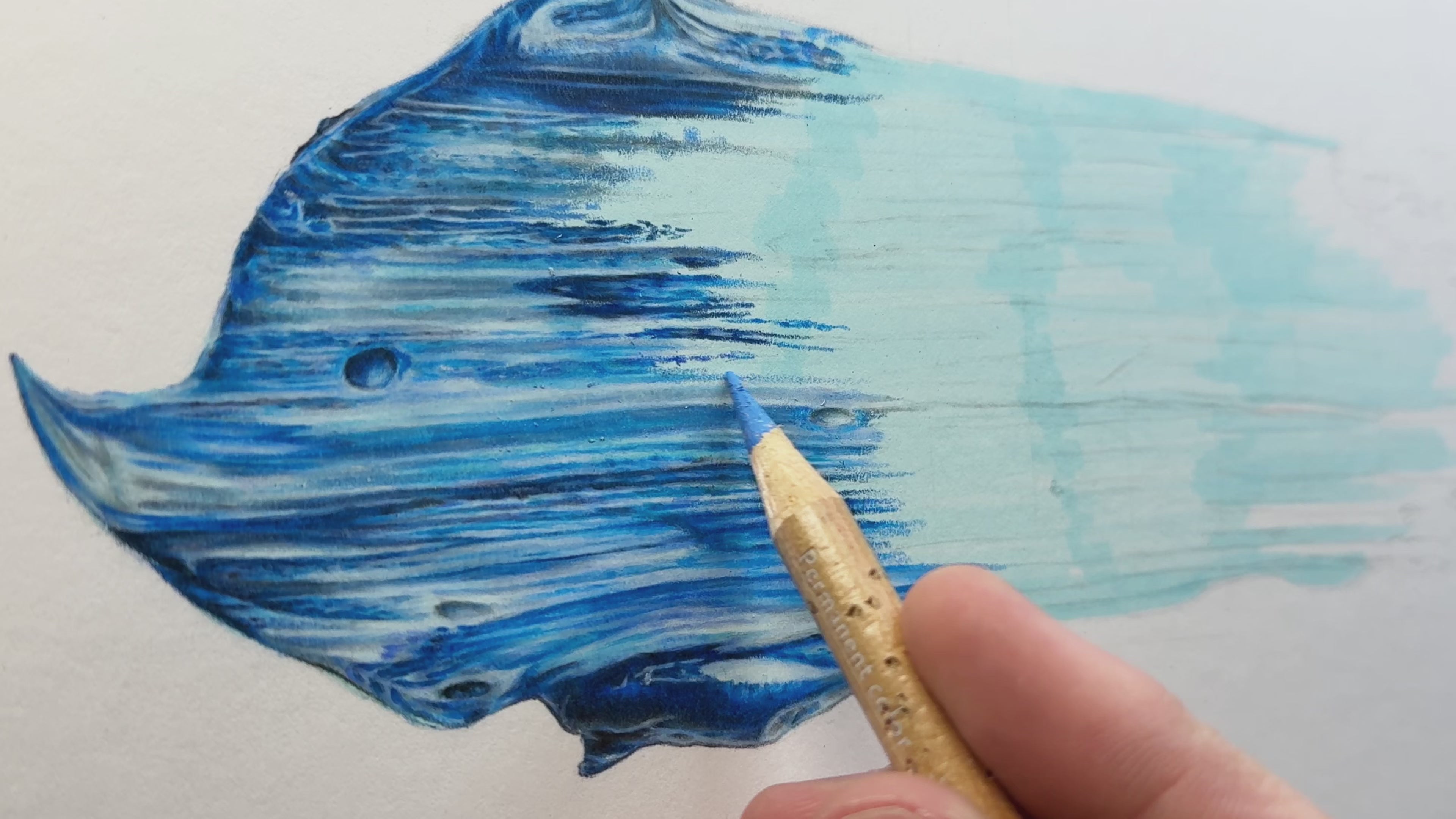 Load video: video showing the process of creating realistic drawings of lego minifigures and models