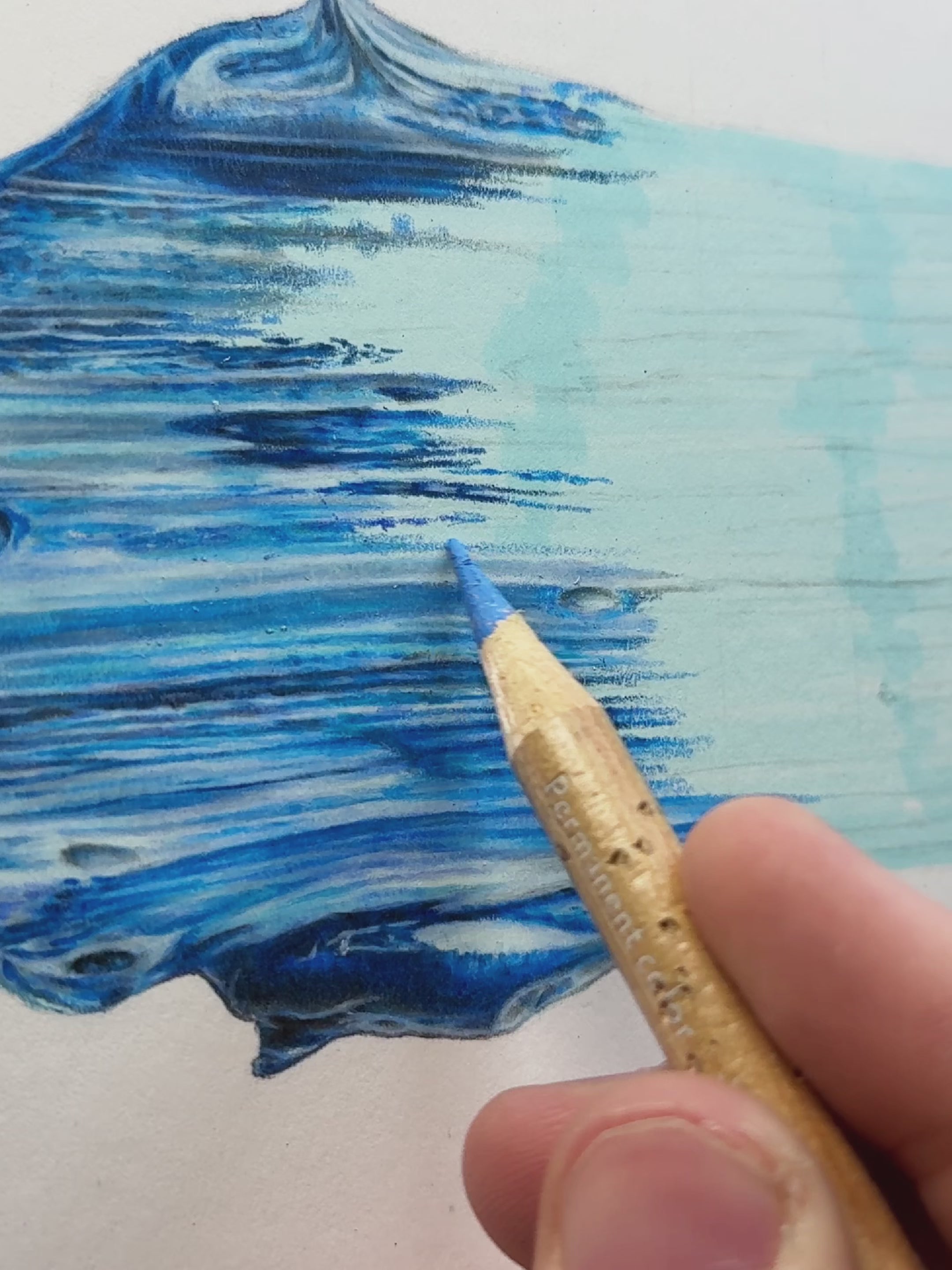 Load video: video showing the process of creating realistic drawings of lego minifigures and models