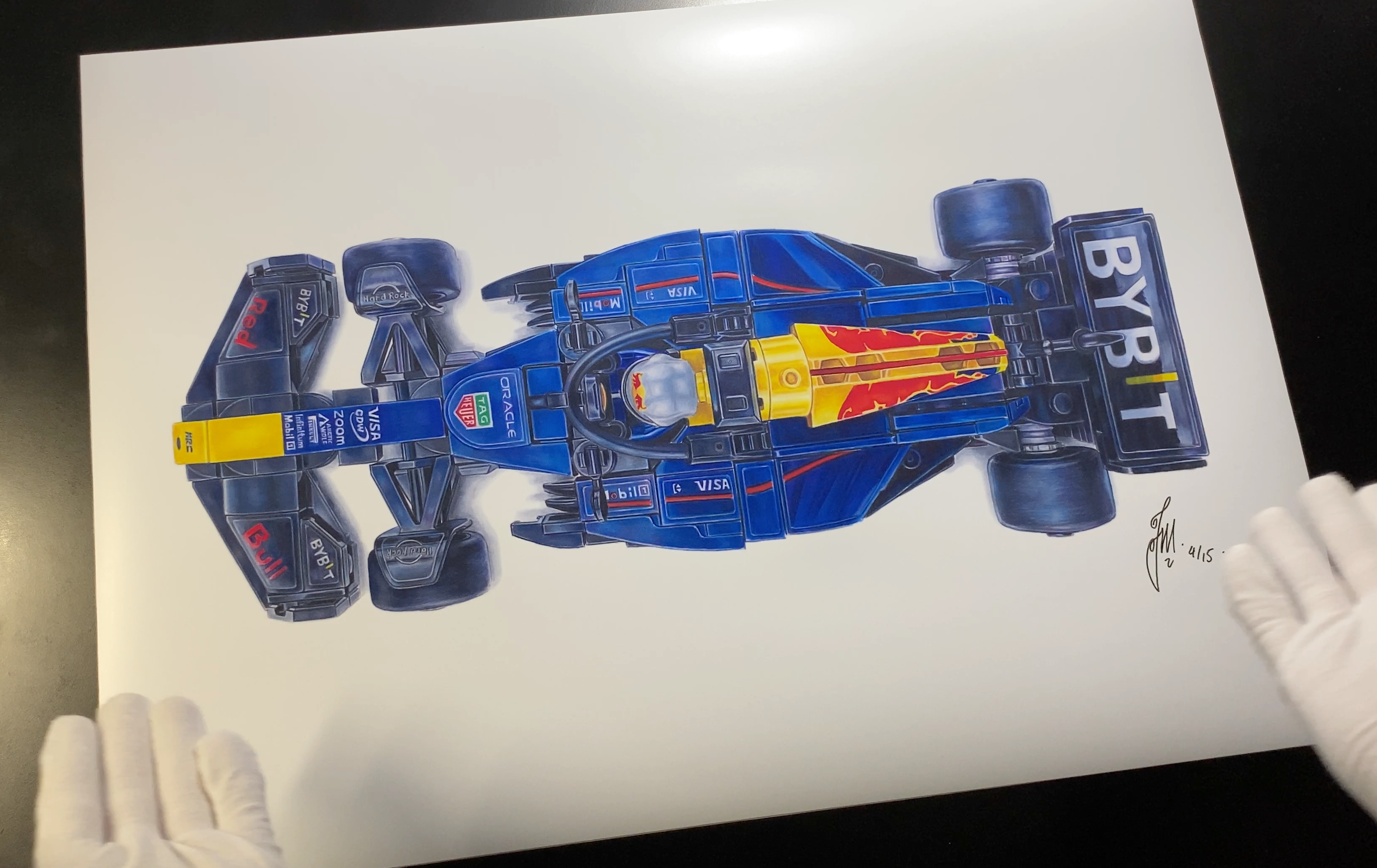 LEGO RedBull F1 Car - PRINT